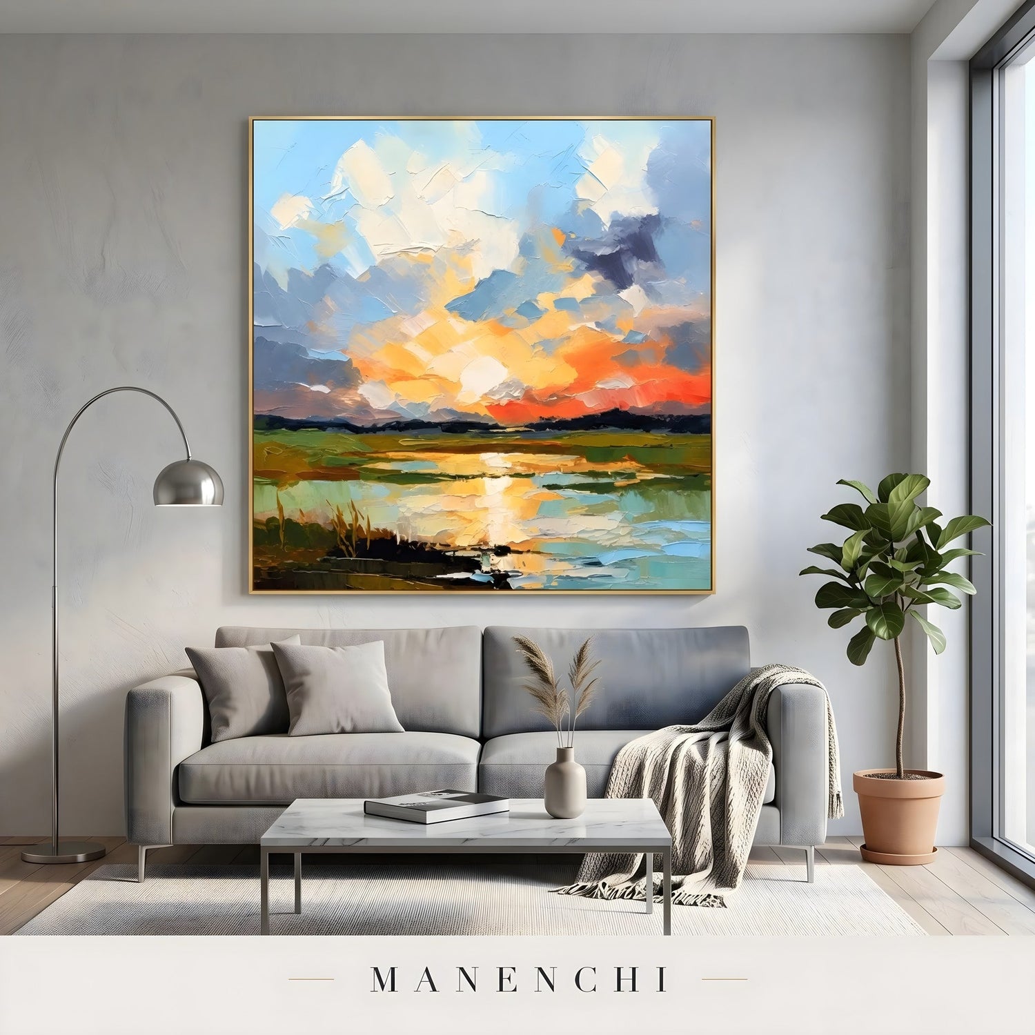Sky wall art