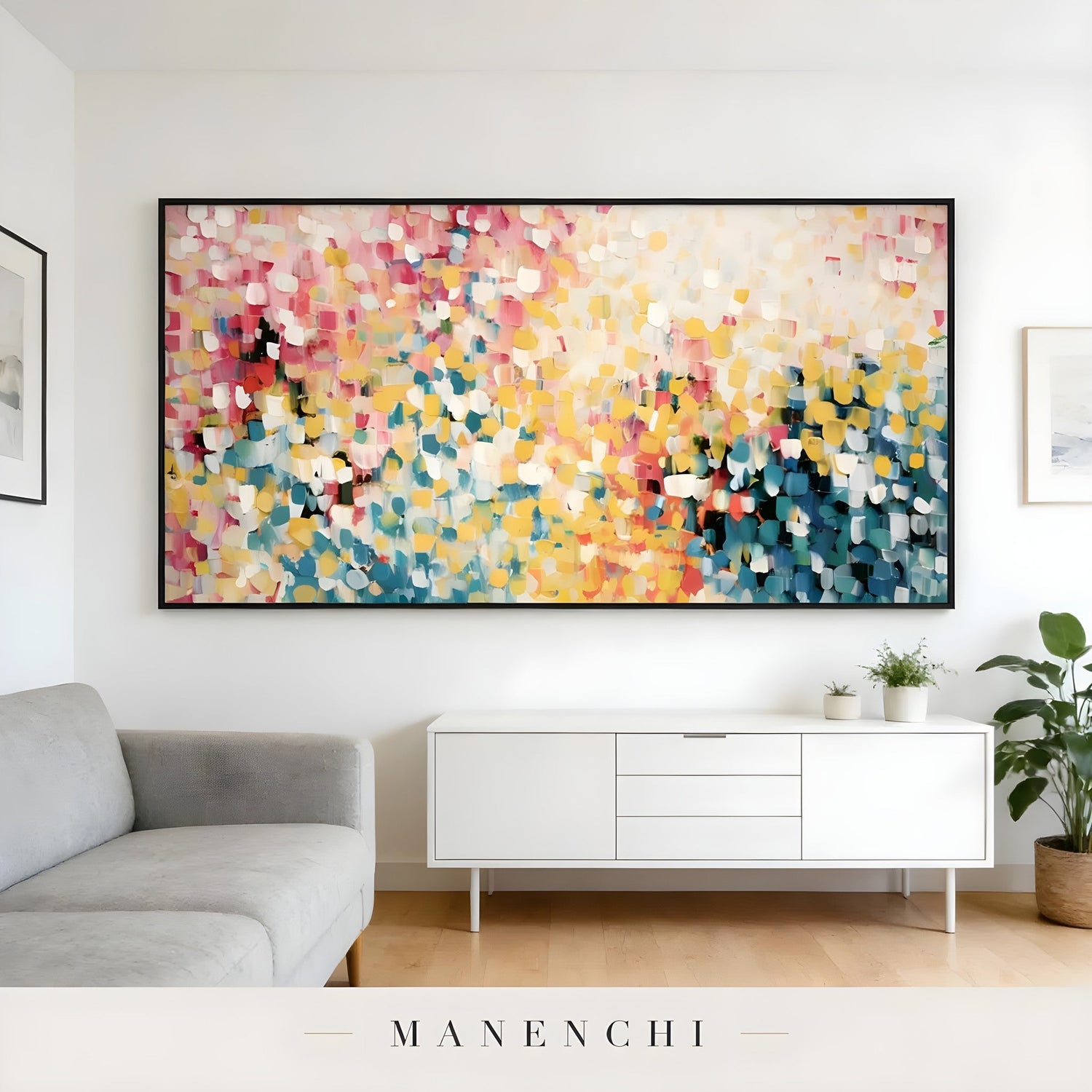 Bold & Colourful original hand-painted wall art collection