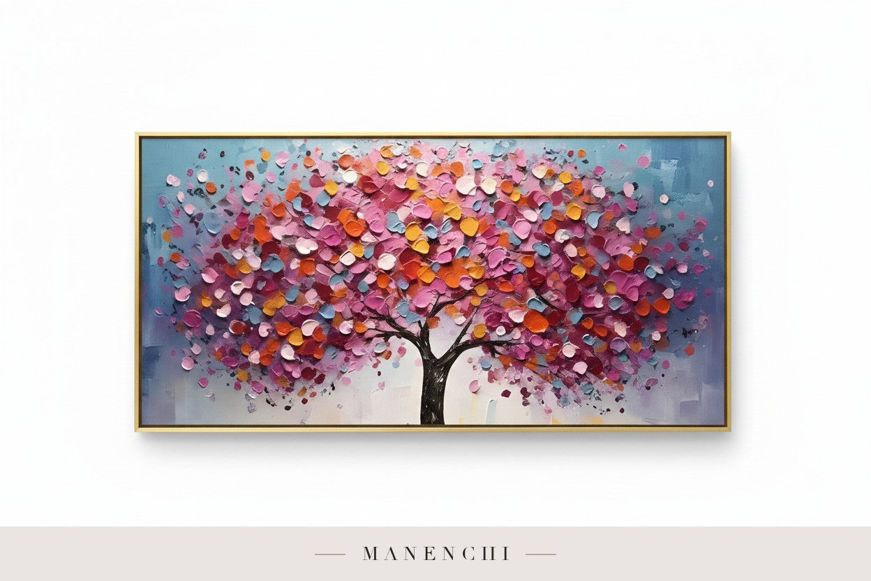Chromatic Arbor Symphony original hand-painted artwork by Manenchi