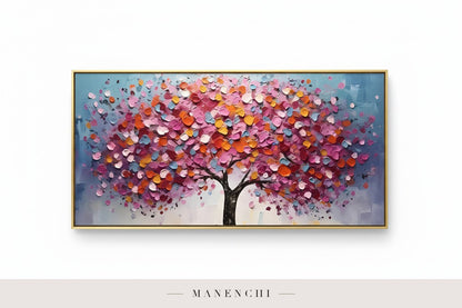 Chromatic Arbor Symphony original hand-painted artwork by Manenchi