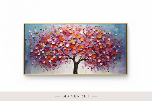 Chromatic Arbor Symphony original hand-painted artwork by Manenchi