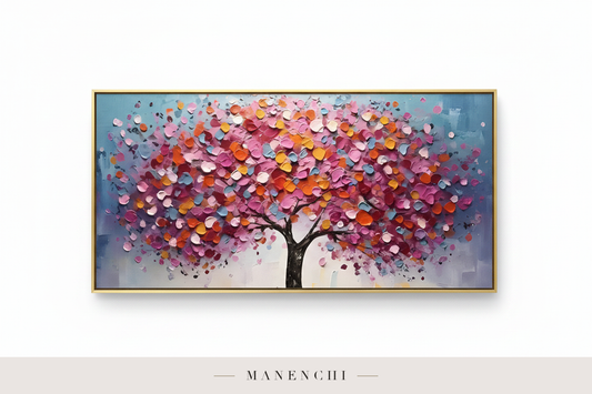Chromatic Arbor Symphony original hand-painted artwork by Manenchi