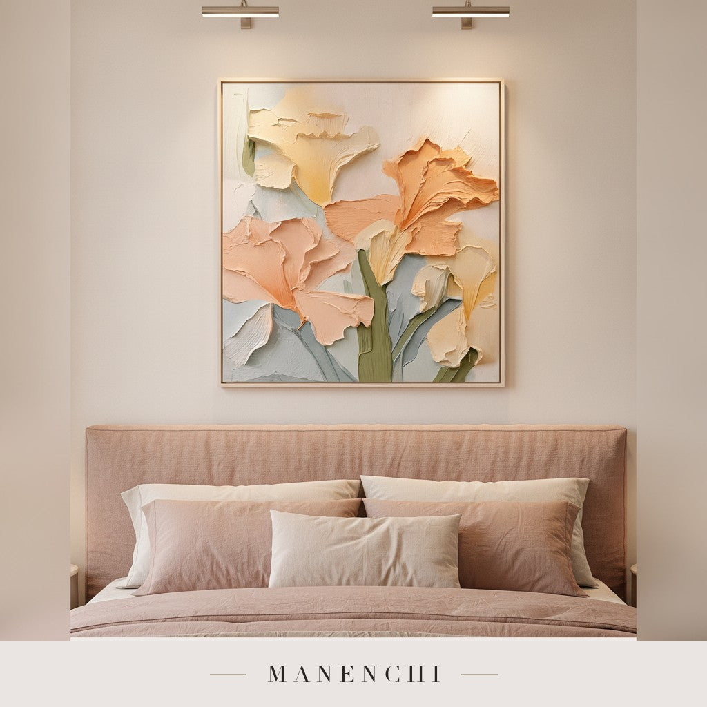 Gentle Bloom original hand-painted artwork by Manenchi