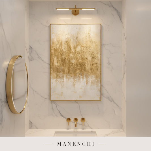 Gilded Whispers original hand-painted artwork by Manenchi