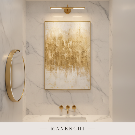 Gilded Whispers original hand-painted artwork by Manenchi