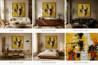 Radiant Momentum | Original Hand-Painted Abstract Painting