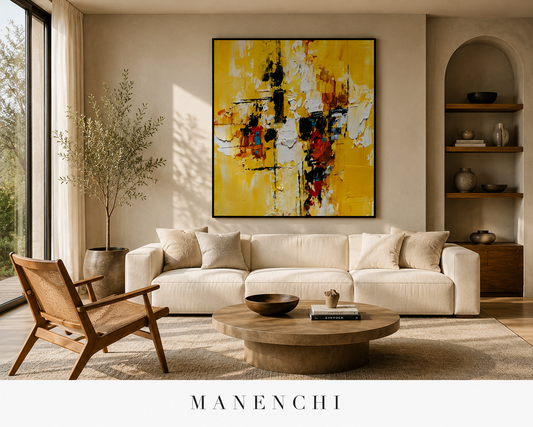 Radiant Momentum | Original Hand-Painted Abstract Painting