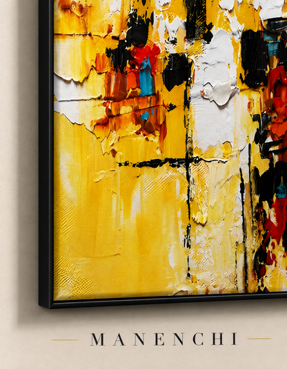 Radiant Momentum | Original Hand-Painted Abstract Painting